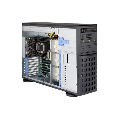 Серверная платформа, SUPERMICRO, SYS-7049P-TR, 4U Tower, 2x3647, 16xDDR4, 4x3.5" Hot-swap, 1200W