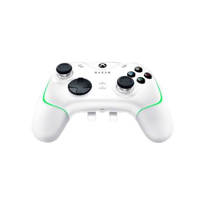 Геймпад, Razer, Wolverine V2 Chroma - White, RZ06-04010200-R3M1, Работает с Xbox One, Xbox Series X | S или ПК (Windows® 10 и выше), 6 дополнительных многофункциональных кнопок, Сменные насадки джойстиков, Аналоговый аудио разъем 3,5 мм, Белый