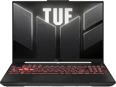 ASUS TUF Gaming A16 FA607NUQ-WS73 AMD Ryzen 7 170 (up to 4.75Ghz), 16.0" WUXGA (1920 x 1200) IPS 144Hz, 48GB DDR5-4800Mhz, 4TB SSD PCIe NVMe M.2, NVIDIA GeForce RTX4050 6GB GDDR6, Wi-Fi 6, BT5.3, Dolby Atmos Sound, LAN, RJ45, 2xUSB Type-A, 2xUSB Type
